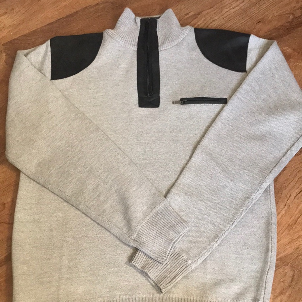 Half zip sweater